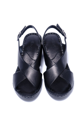 Женские босоножки Welfare 0638-405 100 BLACK LEATH