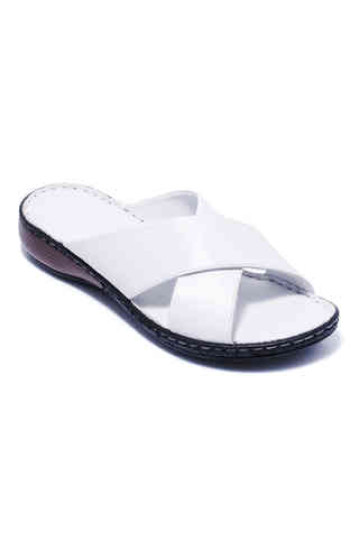 Жіночі босоніжки Welfare 0638-023 105 WHITE LEATH