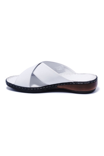 Жіночі босоніжки Welfare 0638-023 105 WHITE LEATH