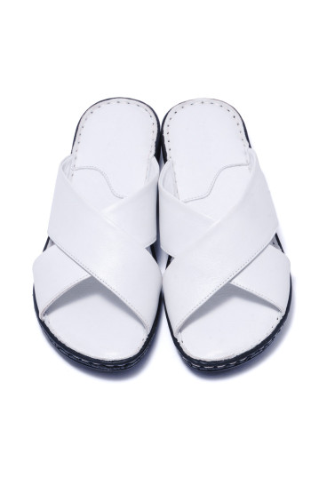 Жіночі босоніжки Welfare 0638-023 105 WHITE LEATH