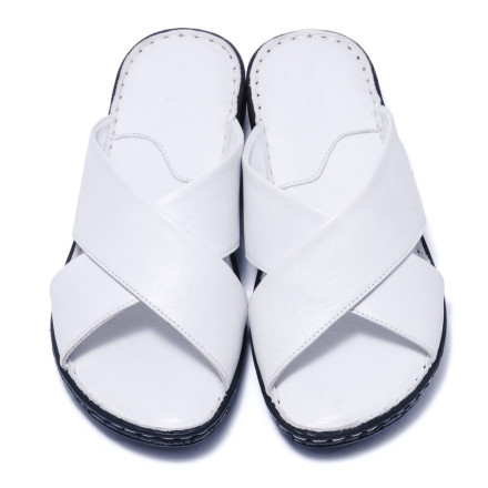 Жіночі босоніжки Welfare 0638-023 105 WHITE LEATH