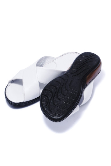 Жіночі босоніжки Welfare 0638-023 105 WHITE LEATH