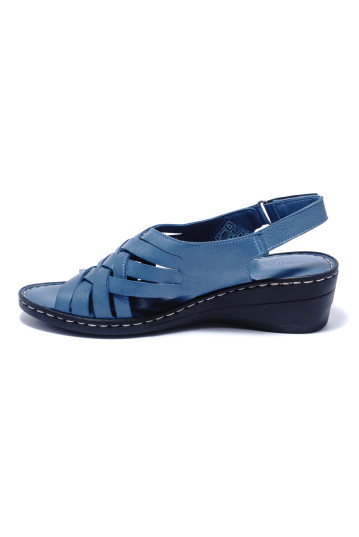 Жіночі босоніжки Welfare 0638-410 102 DENIM LEATH