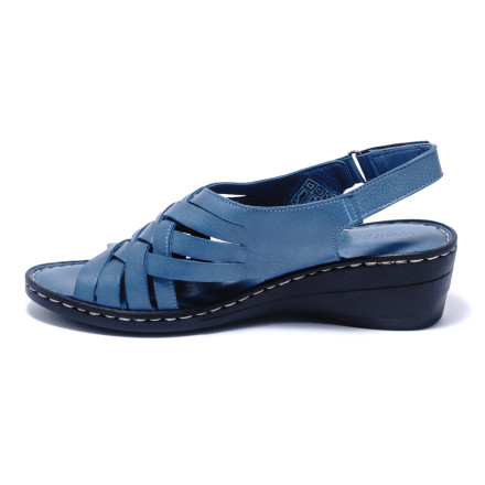 Жіночі босоніжки Welfare 0638-410 102 DENIM LEATH