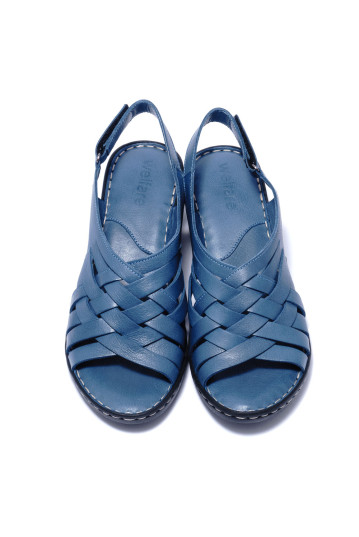 Жіночі босоніжки Welfare 0638-410 102 DENIM LEATH