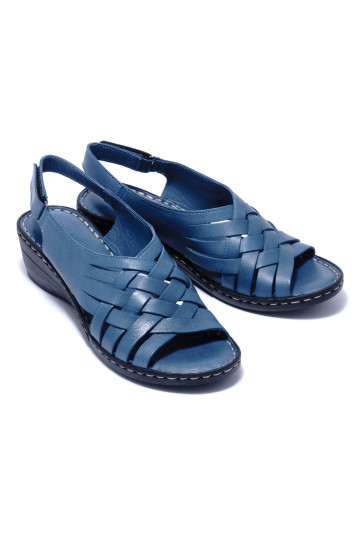 Жіночі босоніжки Welfare 0638-410 102 DENIM LEATH