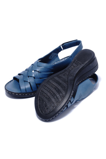 Жіночі босоніжки Welfare 0638-410 102 DENIM LEATH