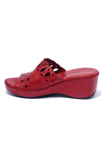 Сабо женские Welfare 0475-601. 18 BURGUNDY LE