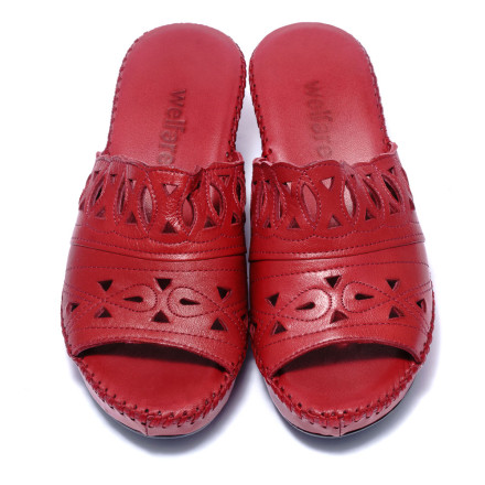 Сабо жіночі Welfare 0475-601. 18 BURGUNDY LE