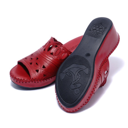 Сабо жіночі Welfare 0475-601. 18 BURGUNDY LE