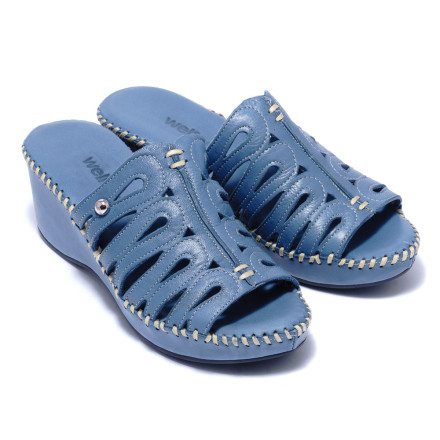Сабо жіночі Welfare 0475-83. 28 DENIM LEATHE
