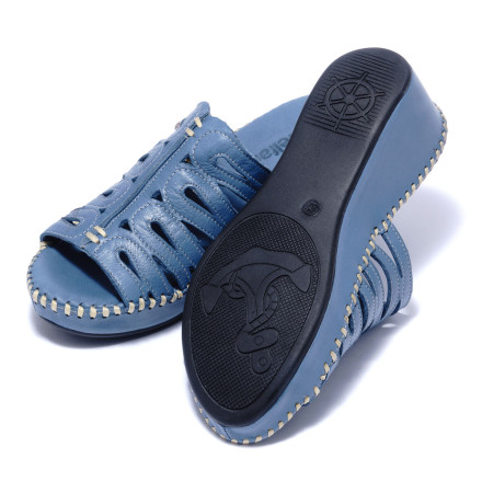 Сабо жіночі Welfare 0475-83. 28 DENIM LEATHE