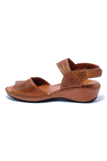 Женские босоножки Welfare 0475-014 33 TAN LEATHER