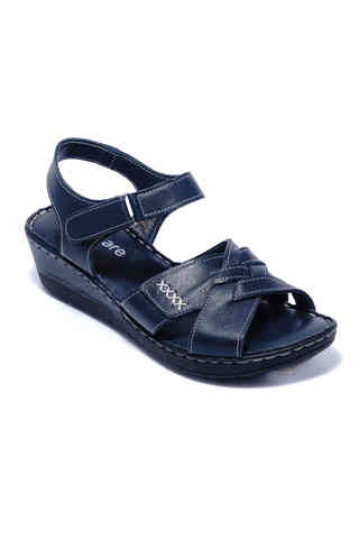 Женские босоножки Welfare 0219-1727-02 NAVY LEATHE