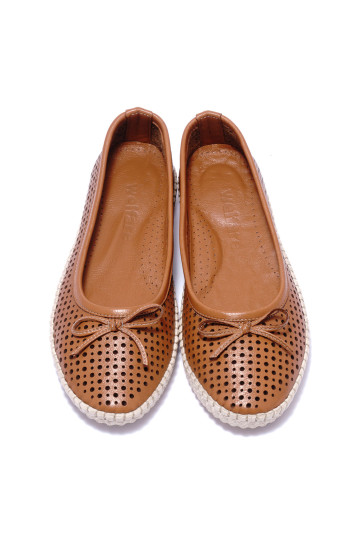 Балетки женские Welfare 0578-2051 TAN LEATHER