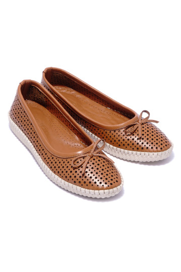 Балетки женские Welfare 0578-2051 TAN LEATHER