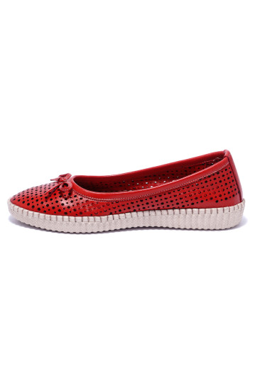 Балетки женские Welfare 0578-2051 RED LEATHER