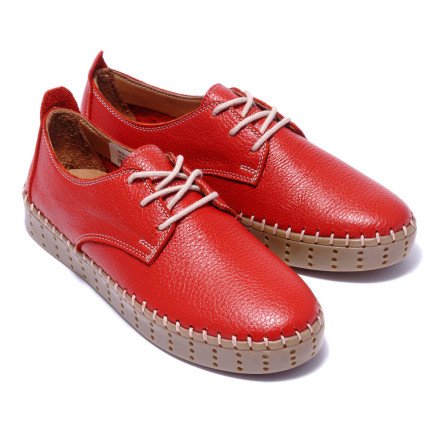 Жіночі туфлі Welfare 0636-373 39 RED LEATHER