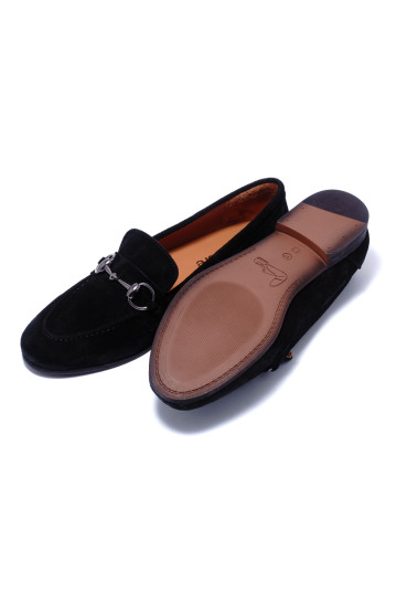 Лоферы женские Welfare 0077-614 21 BLACK LEATHER