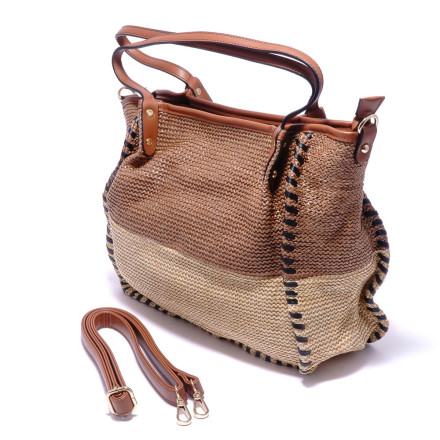 Сумка жіноча Welfare 1406-336 COFFEE/APRICOT