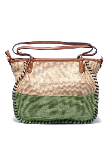 Сумка женская Welfare 1406-336 APRICOT/GREEN