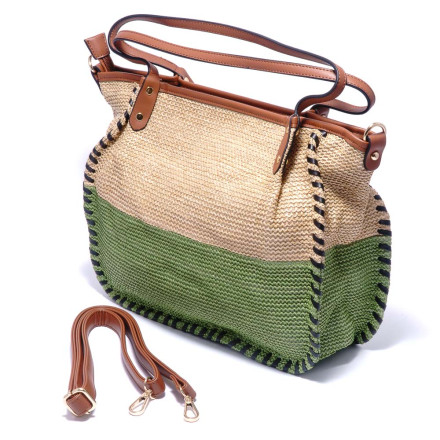 Сумка жіноча Welfare 1406-336 APRICOT/GREEN