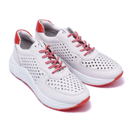 Кросівки жіночі Caprice 9/9-23500/24 151 WHITE/RED