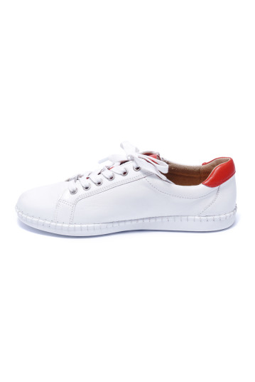 Кеди жіночі Caprice 9/9-23653/24 151 WHITE/RED