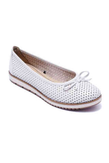 Балетки жіночі Tamaris 1/1-22121/24 117 WHITE LEATHER
