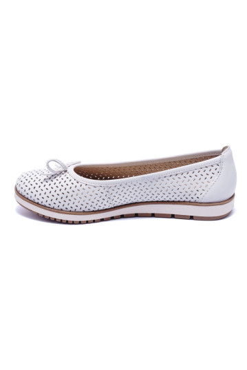 Балетки жіночі Tamaris 1/1-22121/24 117 WHITE LEATHER