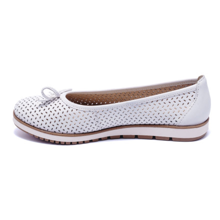 Балетки жіночі Tamaris 1/1-22121/24 117 WHITE LEATHER