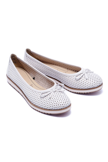 Балетки жіночі Tamaris 1/1-22121/24 117 WHITE LEATHER