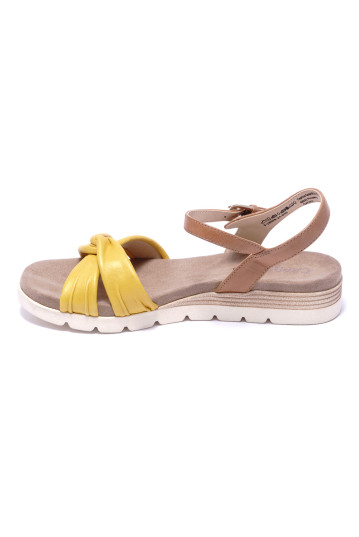 Босоножки женские Caprice 9/9-28609/24 635 LEMON/NUT