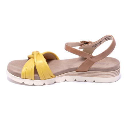 Босоніжки жіночі Caprice 9/9-28609/24 635 LEMON/NUT