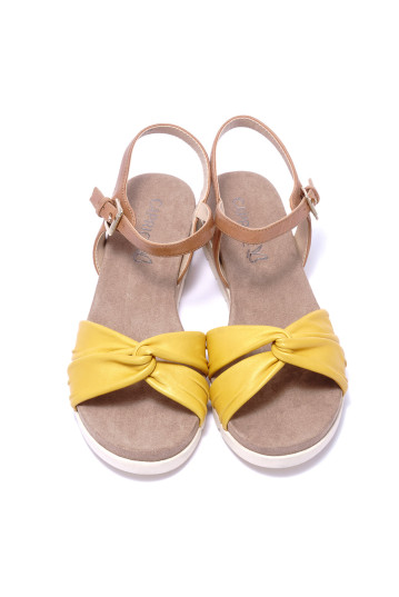 Босоножки женские Caprice 9/9-28609/24 635 LEMON/NUT