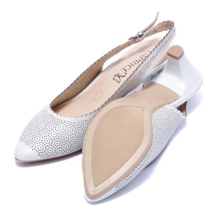 Босоніжки жіночі Caprice 9/9-29601/24 139 WHITE PERLATO