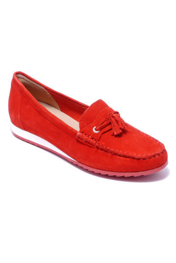 Мокасини жіночі Caprice 9/9-24250/24 524 RED SUEDE