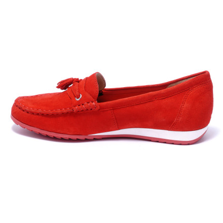 Мокасини жіночі Caprice 9/9-24250/24 524 RED SUEDE