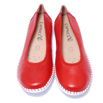 Балетки жіночі Caprice 9/9-22154/24 525 RED SOFTNAPPA
