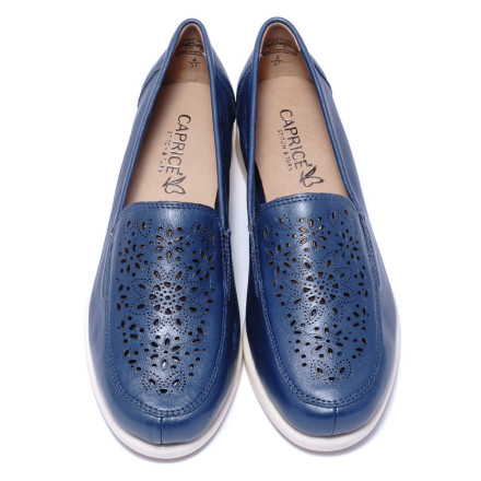 Мокасини жіночі Caprice 9/9-24552/24 871 BLUE PERLATO