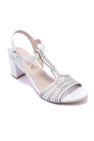 Босоніжки жіночі Caprice 9/9-28301/24 102 WHITE NAPPA