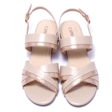 Босоніжки жіночі Caprice 9/9-28101/24 490 BEIGE/ROSEGOLD