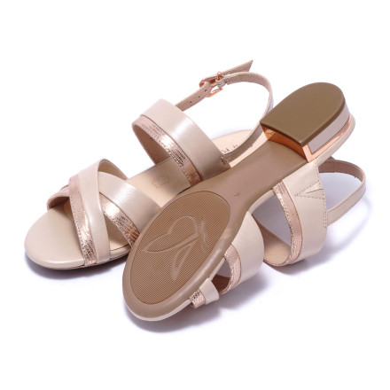 Босоніжки жіночі Caprice 9/9-28101/24 490 BEIGE/ROSEGOLD