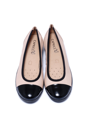 Балетки женские Caprice 9/9-22103/24 415 BEIGE/BLACK