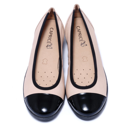 Балетки жіночі Caprice 9/9-22103/24 415 BEIGE/BLACK