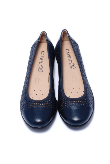 Балетки жіночі Caprice 9/9-22151/24 876 NAVY NAPPA