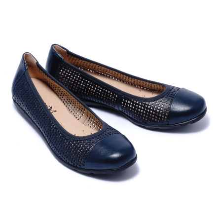 Балетки жіночі Caprice 9/9-22151/24 876 NAVY NAPPA