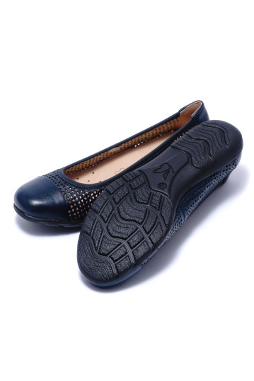 Балетки жіночі Caprice 9/9-22151/24 876 NAVY NAPPA