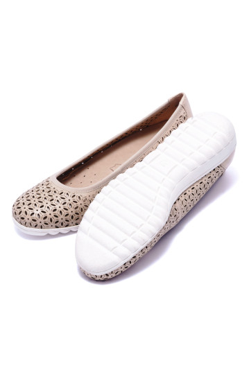 Балетки женские Caprice 9/9-22155/24 328 SAND NAPPA