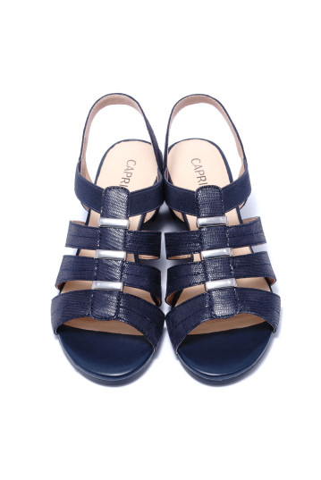 Босоножки женские Caprice 9/9-28204/24 826 NAVY REPTILE